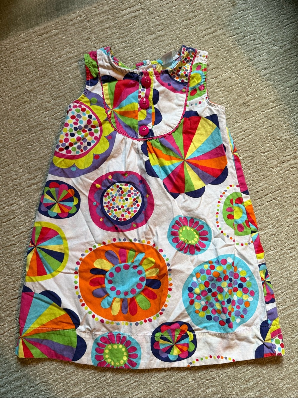 Carters Colorful Circle Print Sleeveless Dress- this is an OG, it’s so perfect!